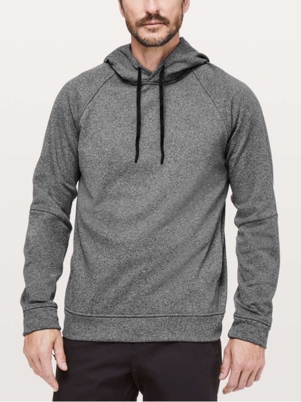 Lululemon City Sweat Hoodie Thermo Gray Tech Fleece Mens Size Large